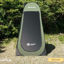 간편 원터치 샤워텐트 간이화장실텐트 낚시텐트 차박 노박 캠핑아이템, 브라운