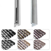 직사각 코너비트 3미리 벽 모서리 몰딩 마감재 타일 코너비드 쫄대 재료분리대 2.4M B TYPE, 20mm, 폴리싱, 골드 직사각 코너비드
