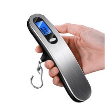 산업용 저울 1톤 까지 무게측정 농업용 캐리어 전자 매달림 저울 디지털 수하물 규모, 50kg-블랙