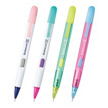 펜텔 테크니클릭 샤프 사이드 노크식 0.5mm (4색 세트) PD105C-L, 4색 set (PD105C-L Newtro)