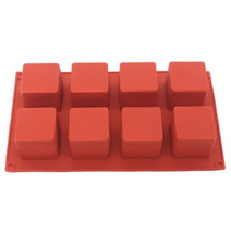 큐브파운드틀 팬 미니식빵 사각 실리콘 8구