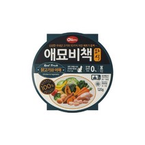 애묘비책 화식사료 닭고기와 야채 120g 1개 고양이용, 단품, 단품