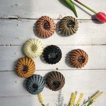 모던 만두핀 똥머리핀 포니헤어핀