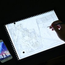 라이트박스 LED 라이트보드 드로잉 패드 스케치 샌드아트