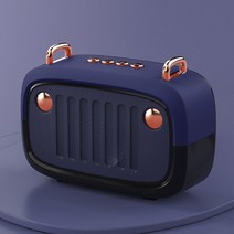 클래식라디오 레트로라디오 블루투스 스피커 3D HIFI 스테레오 사운드 FM 라디오 기능 USB/TF 연결 휴, 04 Color 4