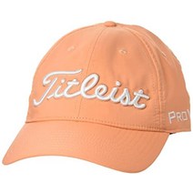 타이틀리스트(Titleist) 골프 모자 투어 퍼포먼스 캡 RB, 오렌지