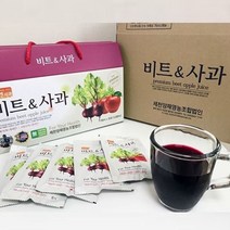 사과비트주스 비트제철 사과주스 비트사과주스 100ml 30포 60포, 1박스