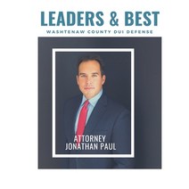 (영문도서) Leaders & Best: Washtenaw County DUI Defense Paperback, 978-1-7326048-5-8, English, 9781732604858