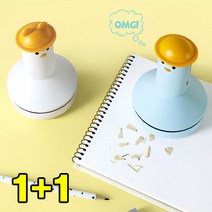 [투엠샵] 1+1 디월스 미니오리 진공청소기 C503-1 큐티오리 [지우개청소기 책상청소기 연필가루청소기], 1개, 큐티오리 화이트+스카이