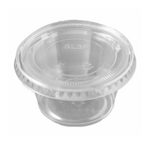 PH 투명소스통 + 뚜껑 6cm x 3cm, 10개입, 1개