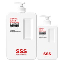 트리플에스 대용량 약산성 탈모샴푸 1350ml+580ml+무료샘플(5ml 10개), 1930ml