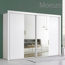 라오르 12자(3390mm) 슬라이딩옷장, 05) 반거울(은경)