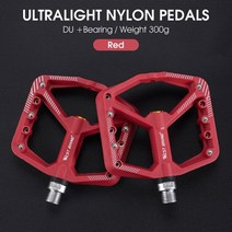 서쪽-pédales de vélo en 나일론 ultralégères roule남성용ts scellés DU vtt BMX 경로 antidérapantes étanch, YELLOW