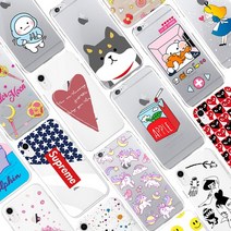 TM 갤럭시A50 디자인 투명 젤리 케이스 A505 휴대폰