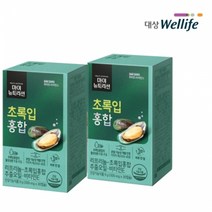 뉴질랜드산 푸른입홍합 리프리놀 대상웰라이프 MY Nutrition 초록잎홍합 오일 비타민E 영양제 30캡슐 2통