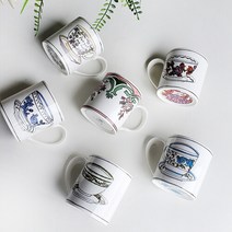 한국도자기 트위그뉴욕 몰리해치 머그 350ml 6종, 헤리티지 포겟미낫, 1개