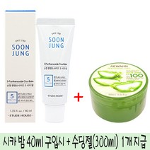 에뛰드하우스 순정 판텐소사이드 5 시카 밤40ml+수딩젤1개추가 지급, 1개, 40ml
