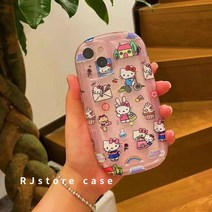 버터콕 귀여운 키티 우정 캐릭터 그립톡 아이폰 케이스