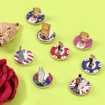 스탠딩 골프볼마커 3D 볼마크 악세사리 선물 골프볼마크 골프용품선물 볼마커제작 퍼팅라인볼마커 수평볼마커 골프선물 W1F071F, 자유의여신상