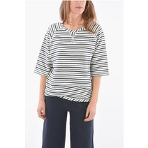 Woolrich PENN-RICH 44259 SLEEVE AWINING 스트라이프 CREW-NECK 스웨터 COWYFEL0530ST05 364