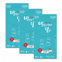 쁘띠팬시 냉장고 라벨 스티커 7p 20-B209, 3개입