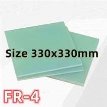블랙보드 카페 메뉴판 칠판 입간판 연녹색 FR4 유리 섬유 보드 블랙 3240 에폭시 수지 G10 베이클라이트 절연 CNC 조각 가공 330x330mm, 5mm, Light-green