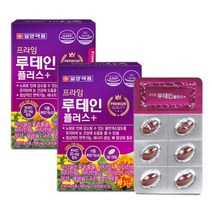 루테인 하루 권장량 함유 마리골드꽃 추출물 비타민 A B 나이아신 복합 기능성 음식