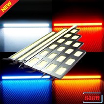 12V-24V겸용 다용도 면발광LED바 180mm 자동차선물용품 풋등 무드등 자동차용품 차꾸미기 자동차악세사리용품 차용품 차량용품, 옵션02-180mm 레드LED