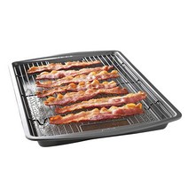 GoodCook 프리미엄 논스틱 카본 케이빙 팬 세트 15 x 10.5인치, Bacon Baking Set