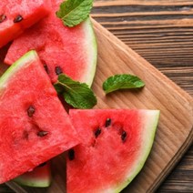 [부자농산] 충북 음성 고창 양구 프리미엄 고당도 고랭지 빅 사이즈 수박 조생흑미수박, 최상급 특 대과 수박 (6.5~7kg), 1개