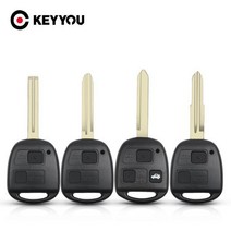 키박스 KEYYOU 키 셸 리모컨 케이스 23 버튼 렉서스 Es Rx Is Lx Gs IS200 RX300 ES300 LS400 GX460, 11 3 Buttons Key