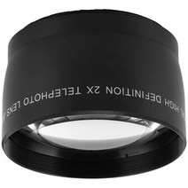 5X 망원 렌즈 55mm 62mm 텔레컨버터 망원 컨버전 렌즈 망원 익스텐더 렌즈 후드 부착 직경 카메라 렌즈용 광학 유리+합금