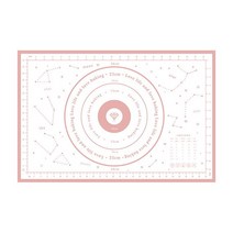 제빵반죽기 베이킹 머랭 믹싱 스탠드 핸드믹서 비실리콘 베이킹 매트 스틱 크레페 피자 반죽 주방 요리 페, 한개옵션1, 06 C02