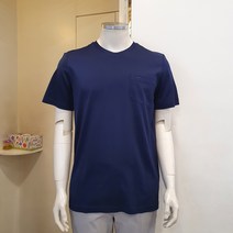 PAT 남성 여름 #한정수량 #앵커상품 면100% 실켓 라운드 티셔츠 1i35301 네이비