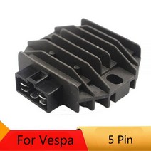 베스파 GTS125 LX125 레귤레이터 정류기 Vespa 용 오토바이 250 LXV 125 S GT200 Granturismo ET4 150 Primavera, CHINA_Black