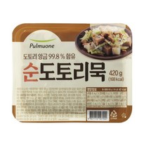 풀무원 아침식사대용 순 도토리묵 밀키트 종류 집밥 어린이반찬 420g 별미 간단한요리 간편식, 2개