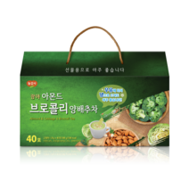 광야 아몬드 브로콜리 양배추차 40T + 10T 랜덤증정