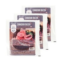 존쿡델리미트 카나디안 베이컨, 3개, 150g