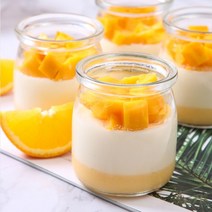 푸딩 그릭 요거트병 우유 내열 유리 공병 200ml x 6병