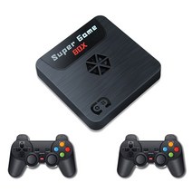 오락실게임기 가정용오락기 옛날 레트로 게임기 2022 x5 게임 콘솔 플레이어 3d hd tv 비디오 게임 콘솔 wifi 슈퍼 게임 박스 64gb 게임 포함), 64g 2무선 추가
