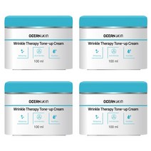 기미 미백 주름개선크림 식약처 기능성 링클테라피 톤업크림 100ml, 4통