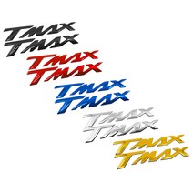 야마하 TMAX 튜닝 스티커 3D 로고 엠블럼 티맥스560 530 DX 500, Silver - 실버