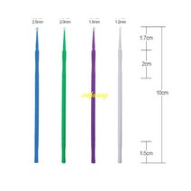 입문용 일회용 빠른 배송 10cm 보풀 무료 마이크로 브러쉬 일회용 면봉 속눈썹 확장 마스카라 4 스타일 320, 한개옵션1, 05 white