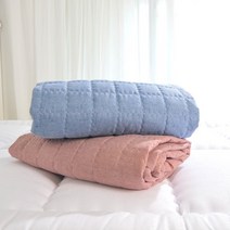 마르코 세미 누빔 요 토퍼커버 3size 2color, 마르코 요토퍼커버 D 블루