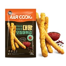 [올반] 에어쿡 대왕 오징어튀김 400g, 1개