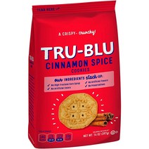 트루 블루 시나몬 스파이스 쿠키 인공 성분 없음 고과당 옥수수 시럽 없음 미국산 14온스 백 3개들이 팩