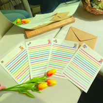 룩아트 꼼시니 크레용 편지지, 이등병세트