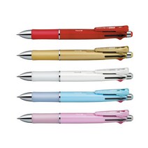(제브라) 클립온 멀티펜 4색 볼펜 샤프 혼합펜 B4SA2 B4SA3, 라이트그린(MO)