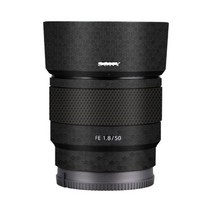 SONY50 1.8 / 50 1.8 렌즈 비닐 데칼 스킨 안티 스크래치 랩 커버 소니 FE 50mm F1.8 (SEL50F18F) 렌즈 스티커 필름, Comb Black