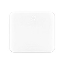 메이스 가정용 디지털 LED 체중계, 화이트 체중계